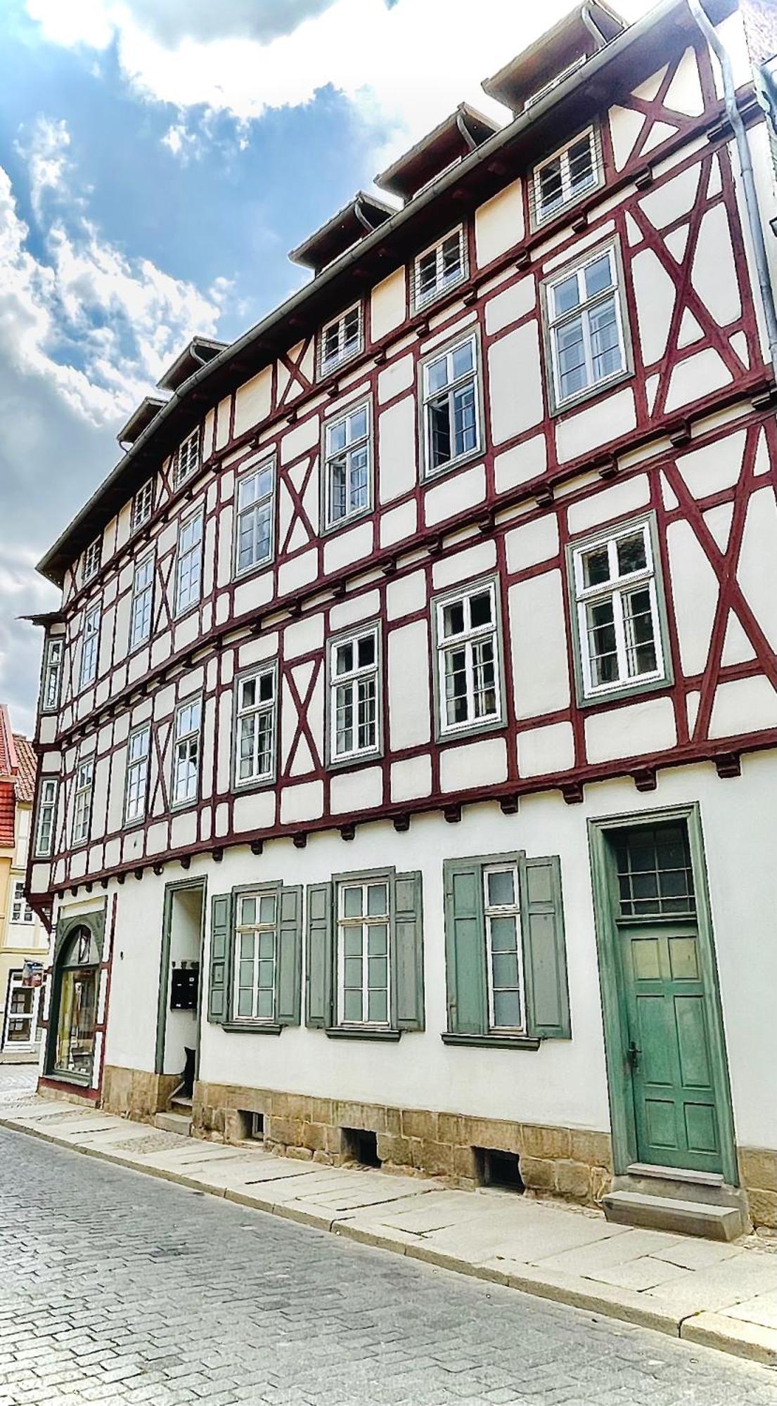 Apartamento Fachwerktraeume - 35M² Weltkulturerbe Quedlinburg Exterior foto