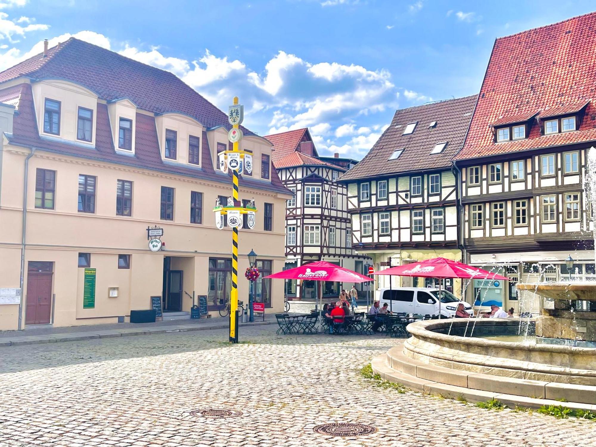 Apartamento Fachwerktraeume - 35M² Weltkulturerbe Quedlinburg Exterior foto
