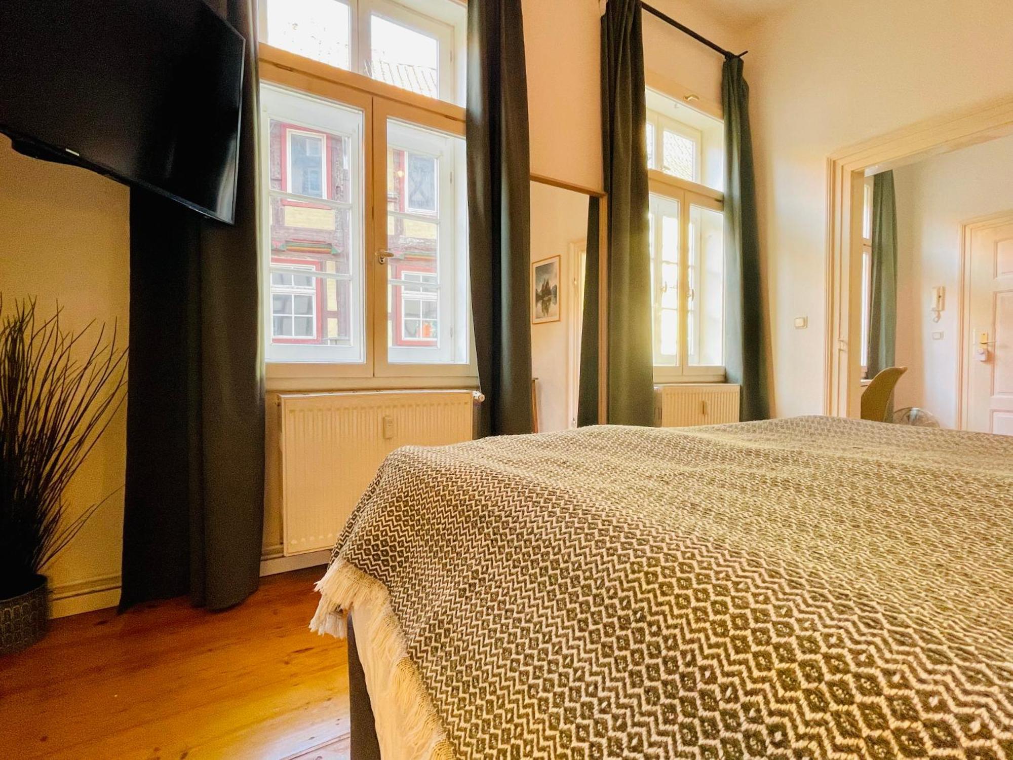Apartamento Fachwerktraeume - 35M² Weltkulturerbe Quedlinburg Exterior foto