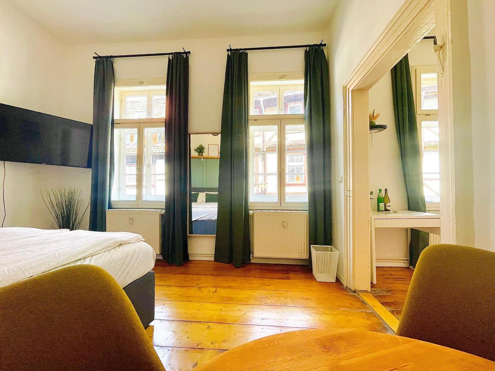 Apartamento Fachwerktraeume - 35M² Weltkulturerbe Quedlinburg Exterior foto